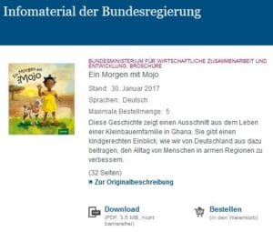 Gratis Kinderbuch von der Bundesregierung