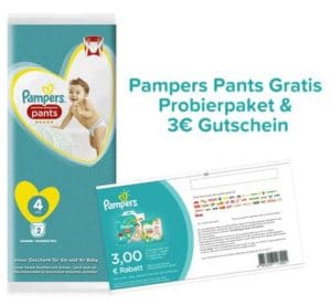 Pampers Pants Produktprobe